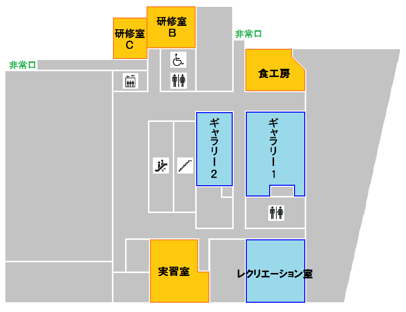 ５階フロアマップ